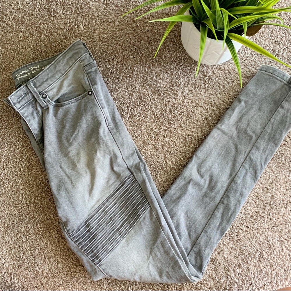Gray Skinny Jeans Size 0